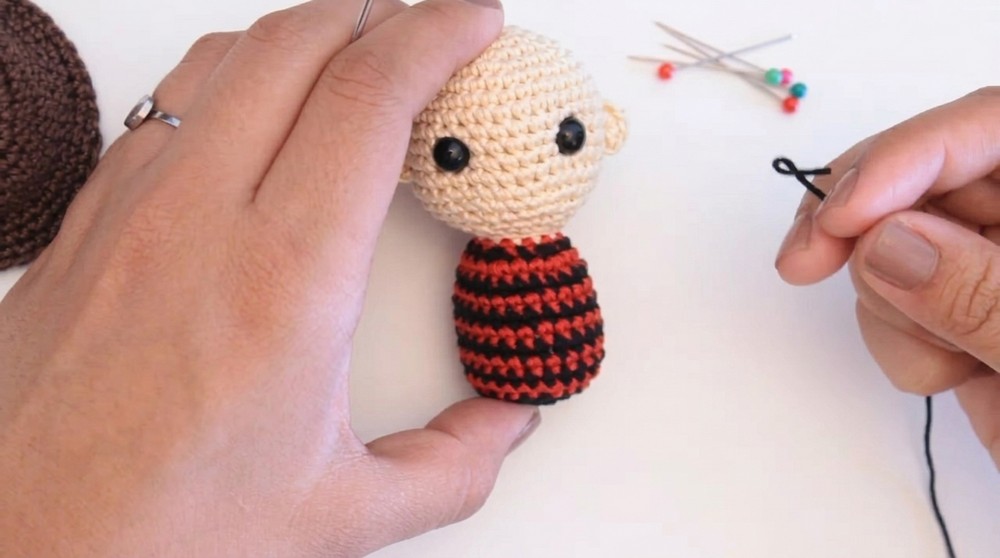 Crochet Freddy Krueger Pattern 4
