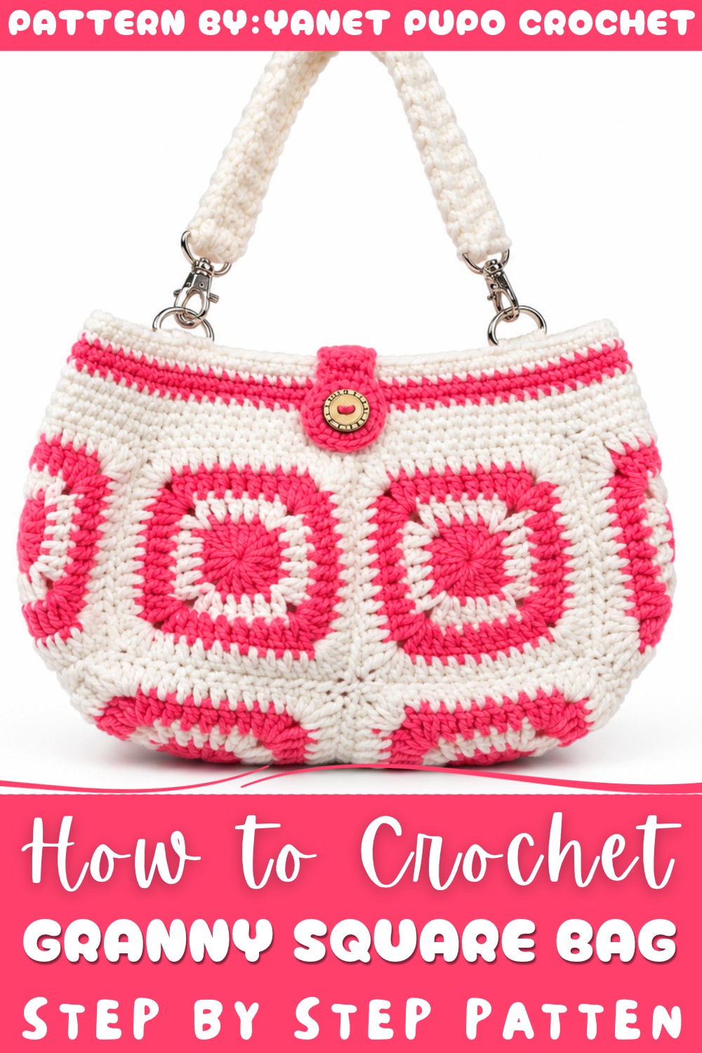 Crochet Granny Square Bag Pattern