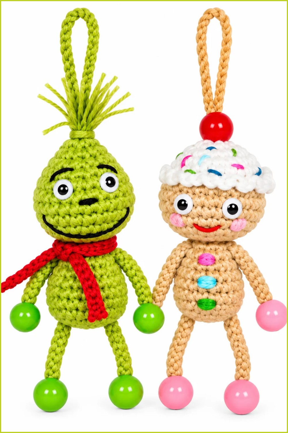 Crochet Grinch And Gingerbread Pattern 6
