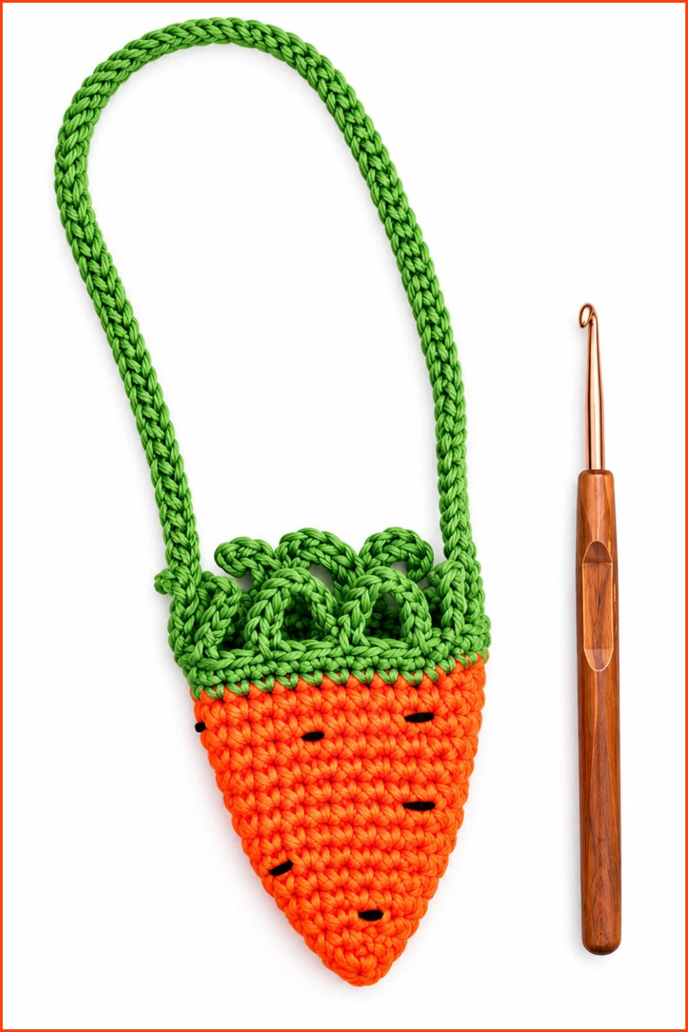 Crochet Handbag Carrot Pattern 6