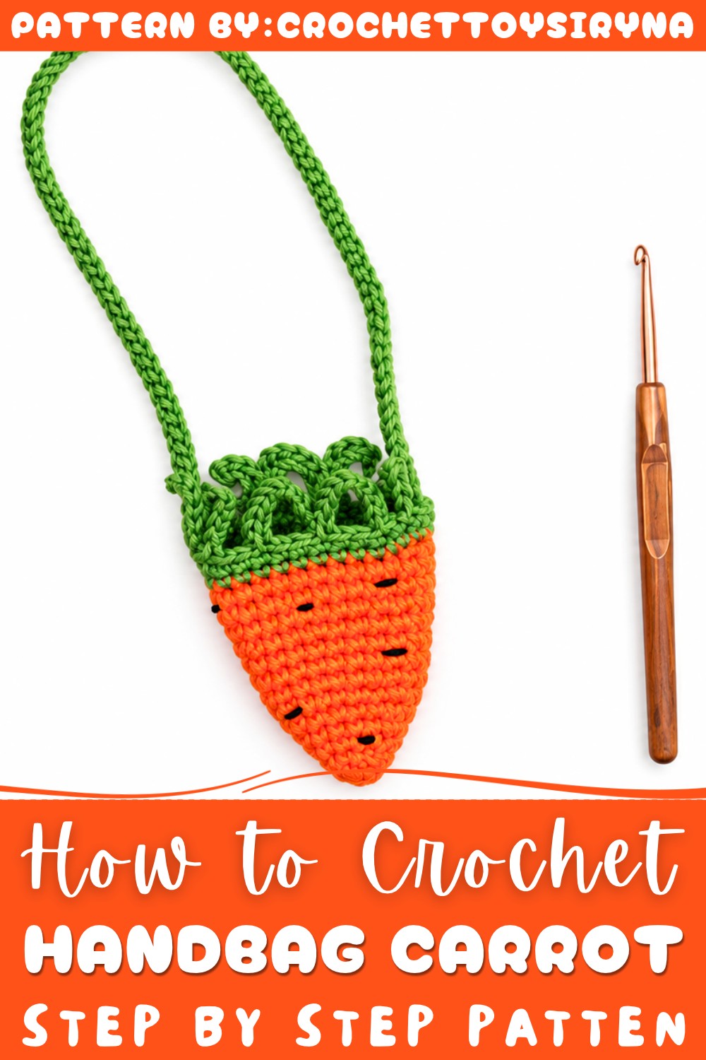Crochet Handbag Carrot Pattern