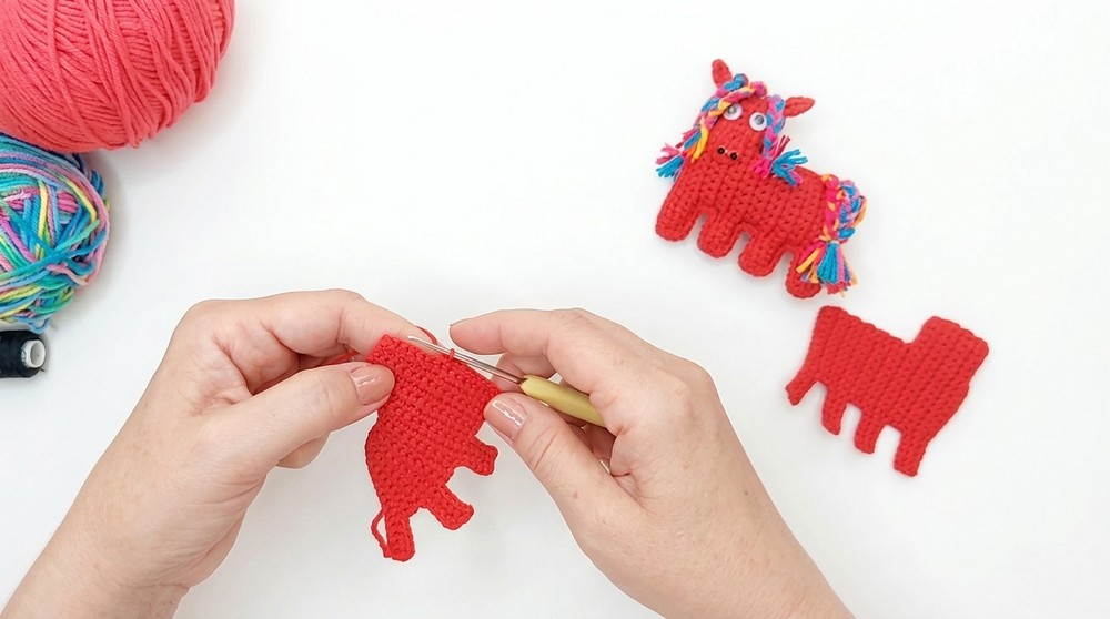 Crochet Horse Toy Pattern 3