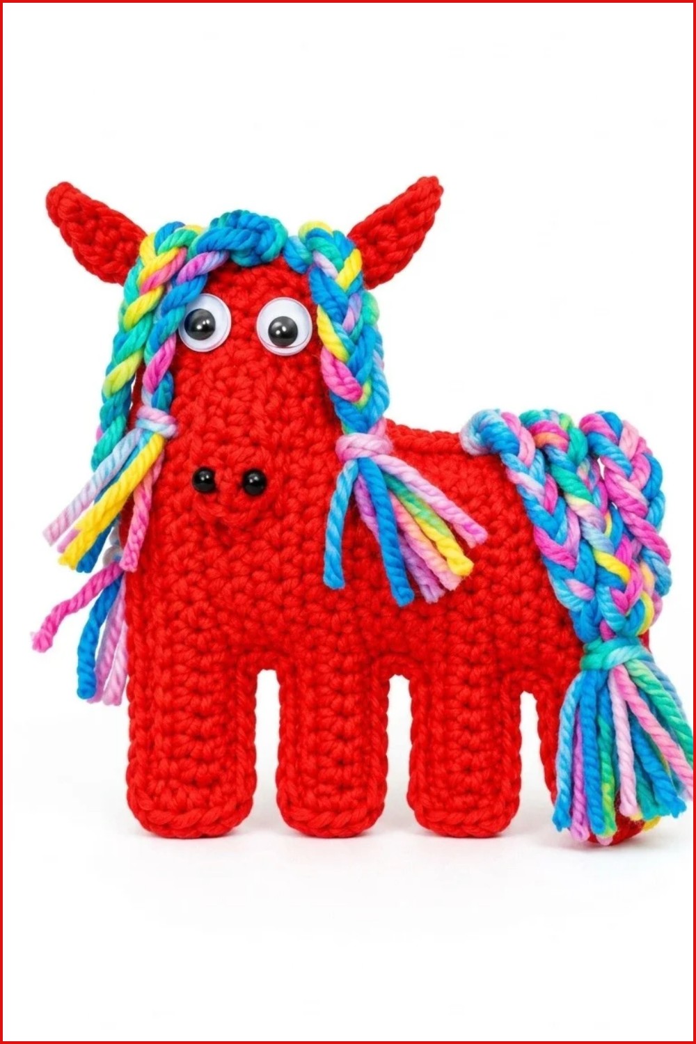 Crochet Horse Toy Pattern 6