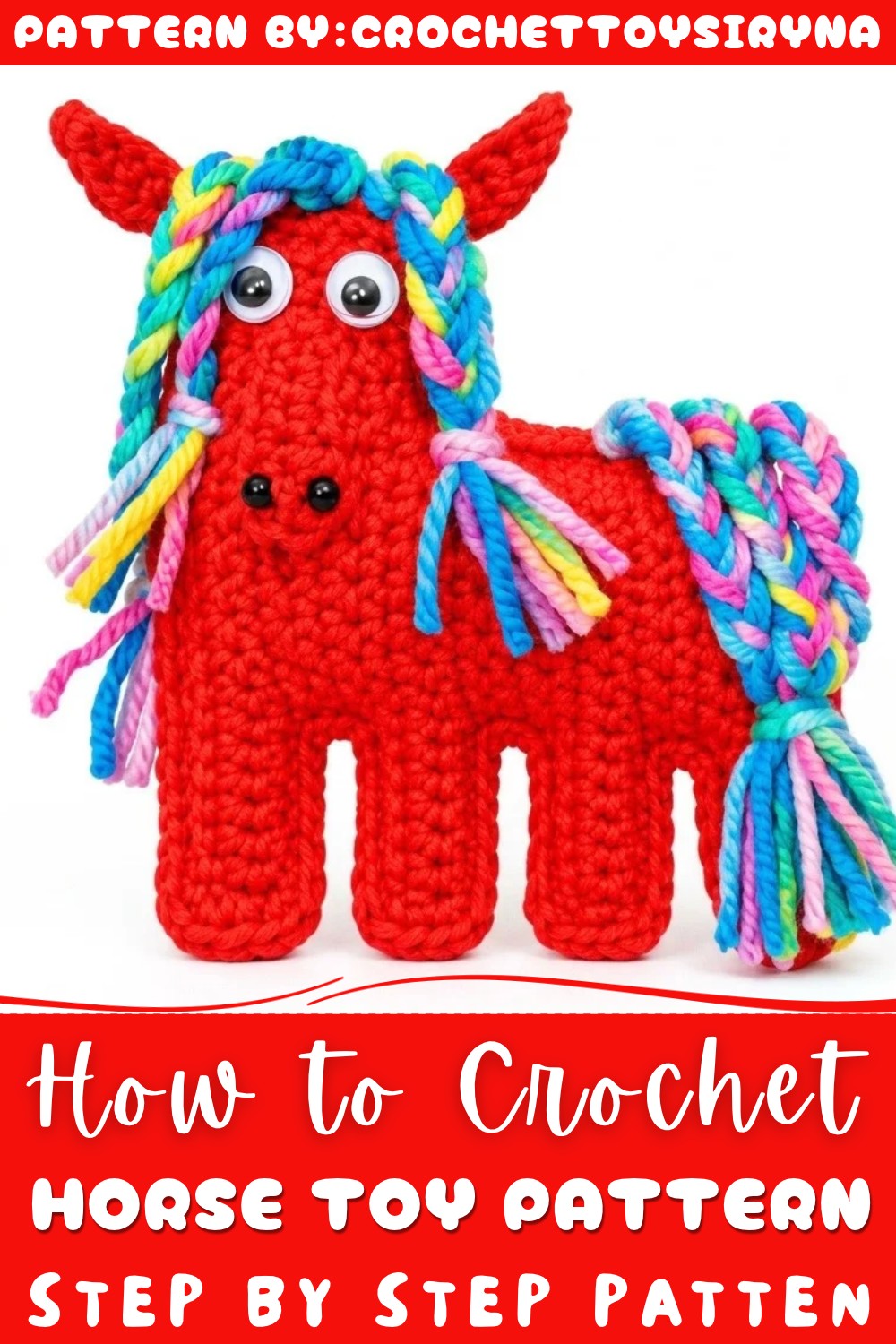 Crochet Horse Toy Pattern