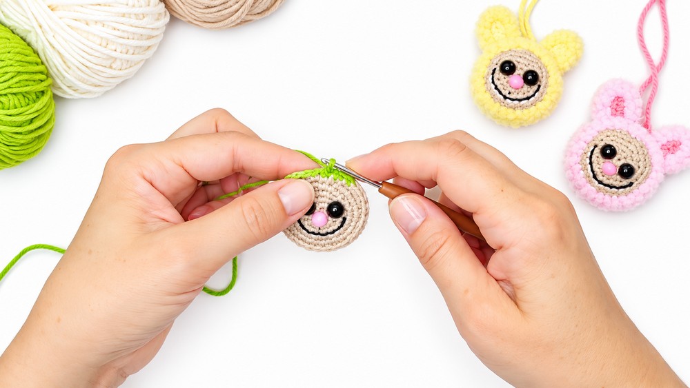 Crochet Labubu Keychain Pattern 2
