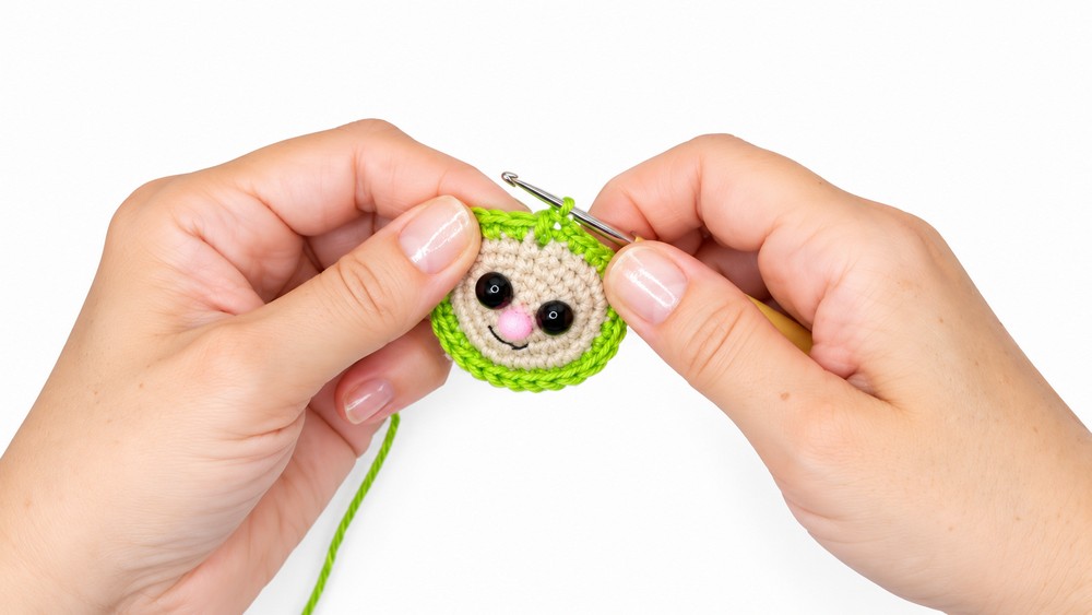 Crochet Labubu Keychain Pattern 3