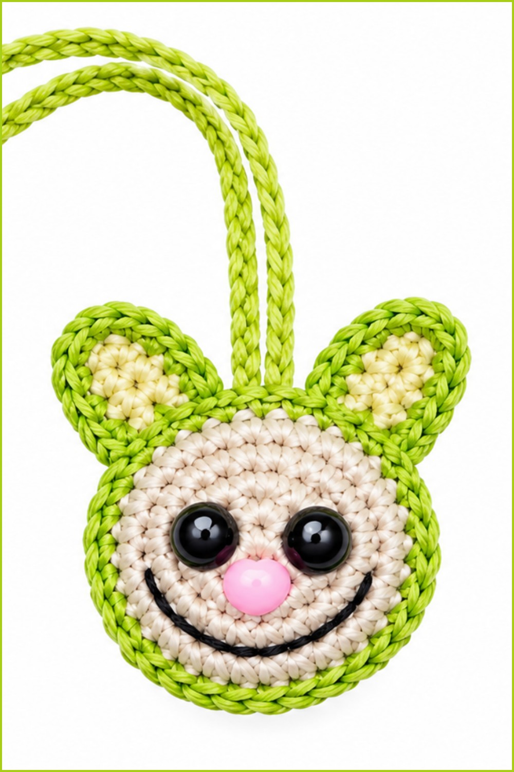 Crochet Labubu Keychain Pattern 6