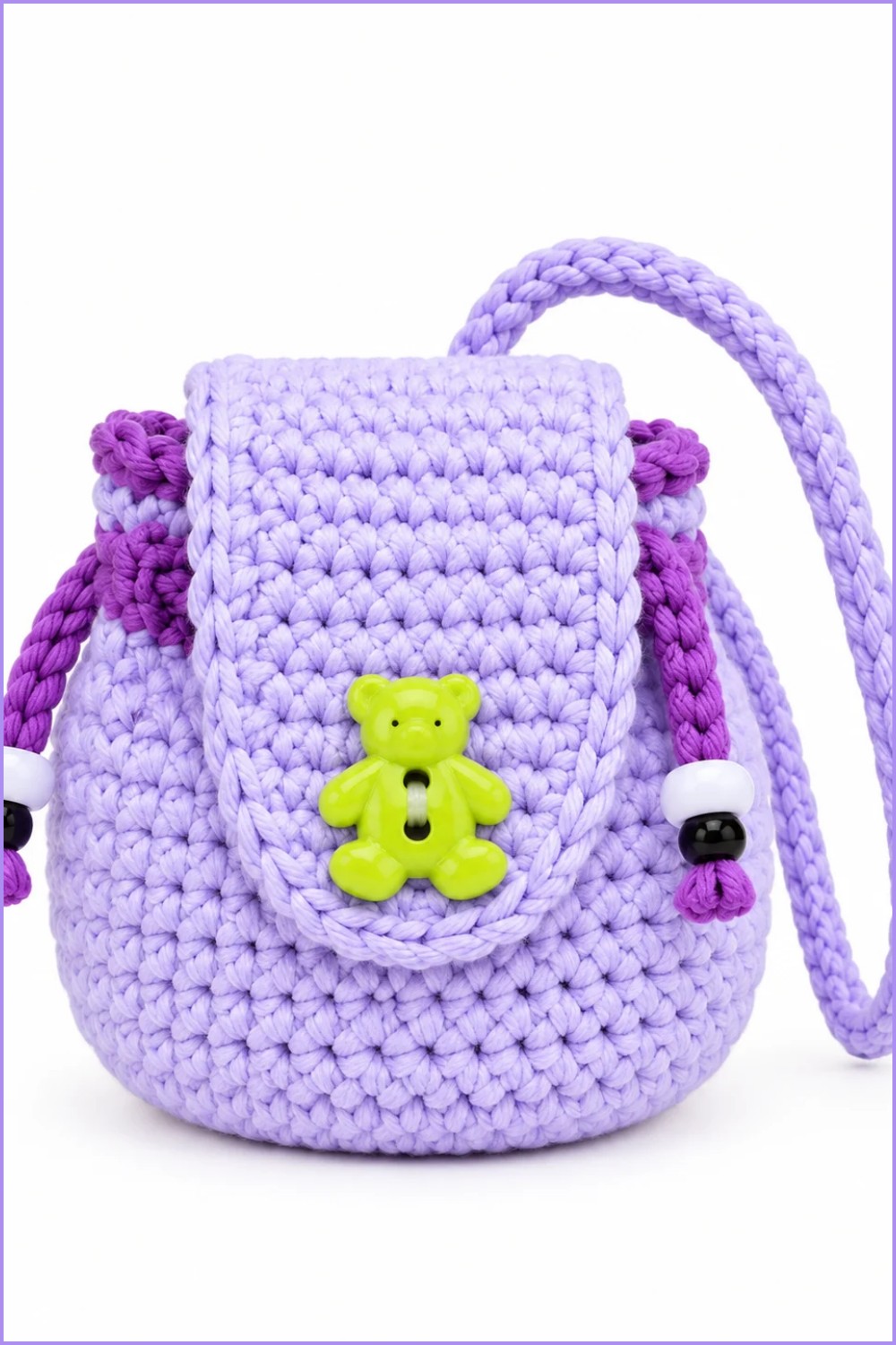 Crochet Mini Backpack Pattern 6