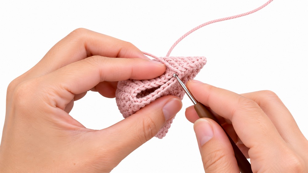 Crochet Mini Chicken Pattern 3