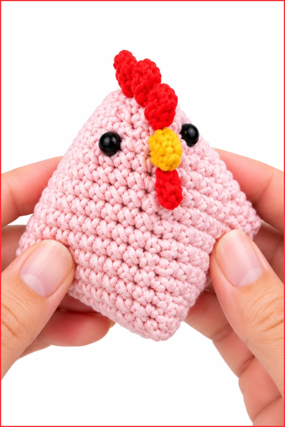 Crochet Mini Chicken Pattern 6