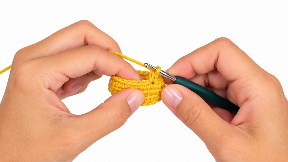 Crochet Mini Crown Pattern 3