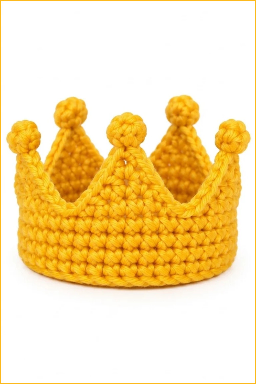 Crochet Mini Crown Pattern 6