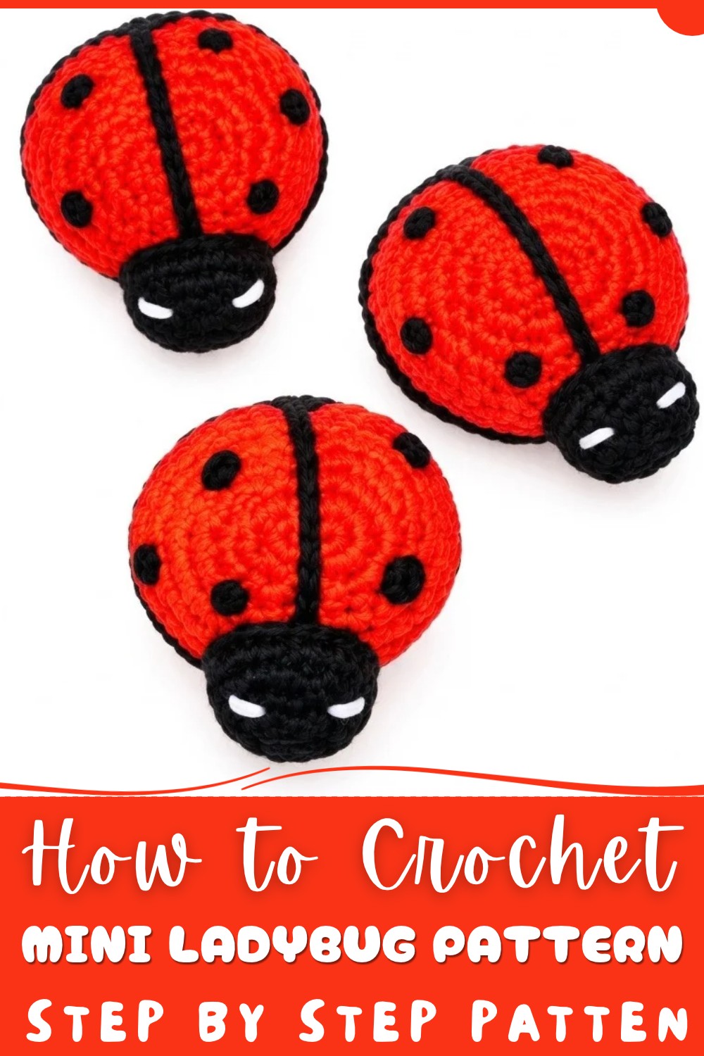 Crochet Mini Ladybug Pattern