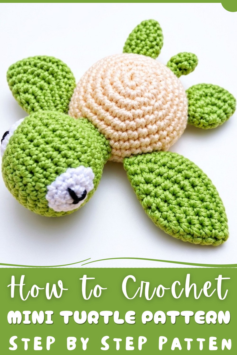 Crochet Mini Turtle Pattern