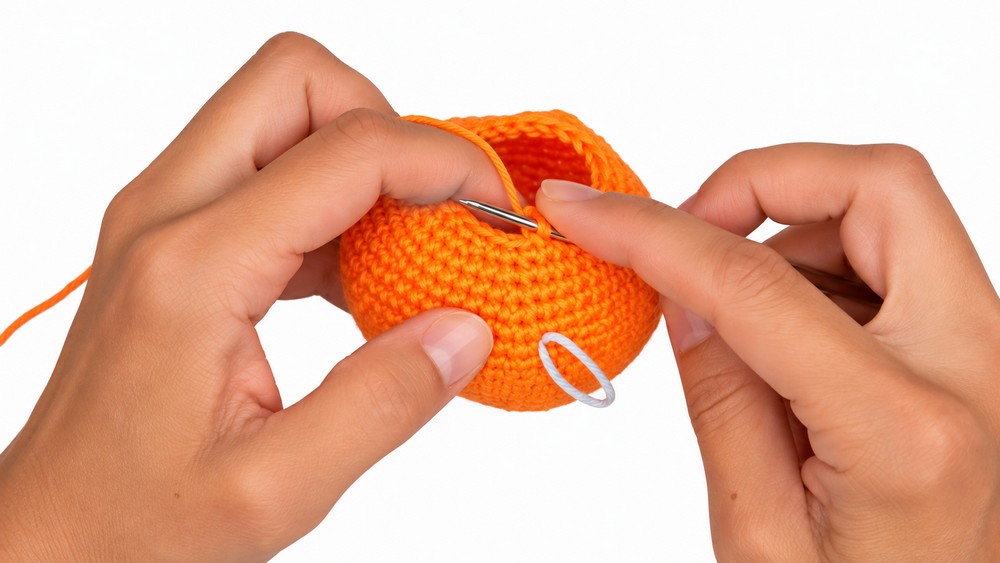 Crochet Pumpkin Cat Pattern 2