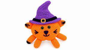 Crochet Pumpkin Cat Pattern 5