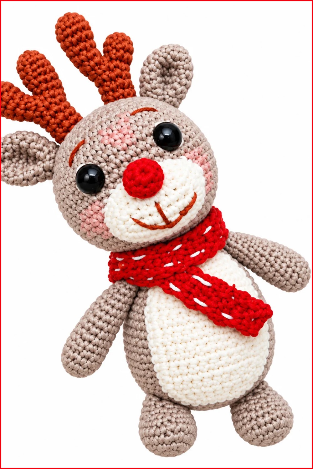 Crochet Reindeer Pattern 6