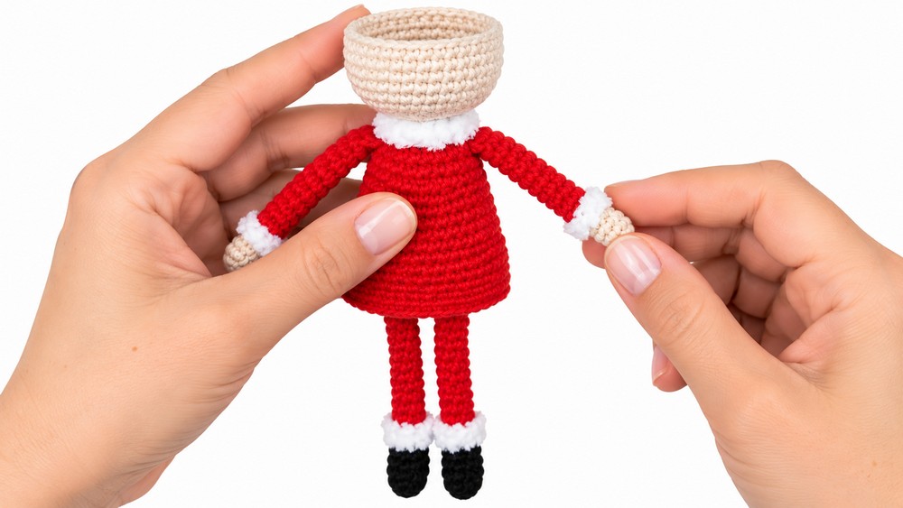 Crochet Santa Claus Pattern 3