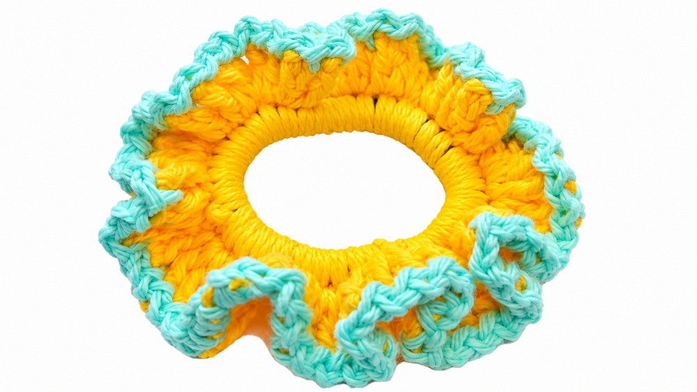 Crochet Scrunchie Pattern 5