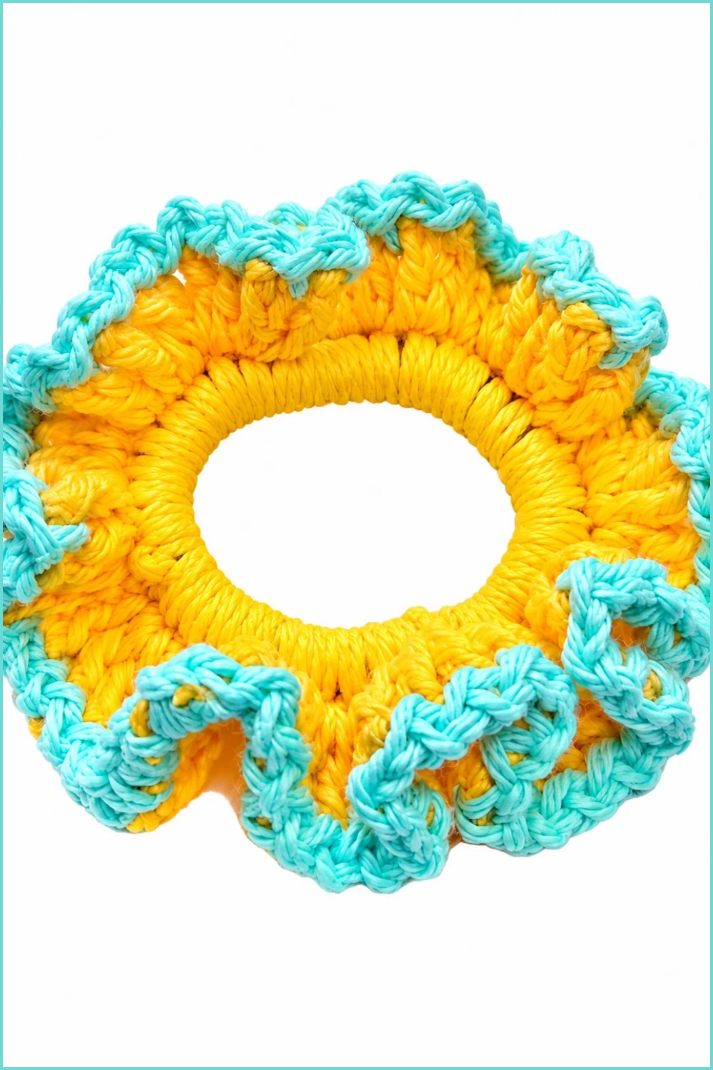 Crochet Scrunchie Pattern 6
