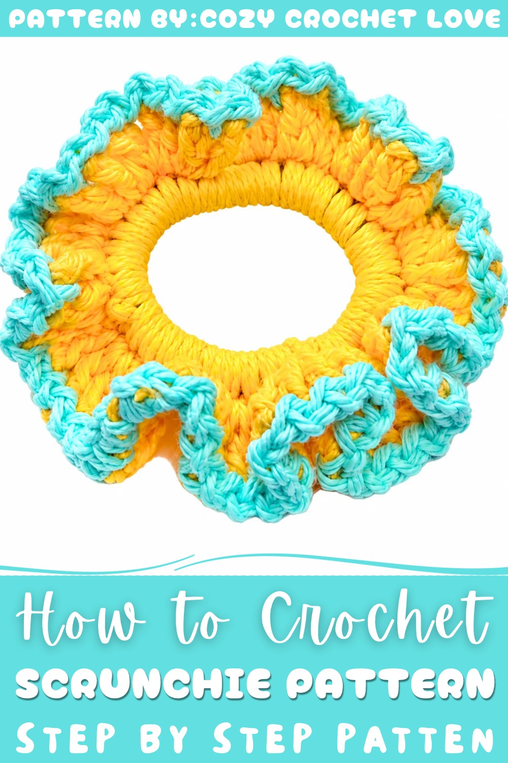 Crochet Scrunchie Pattern