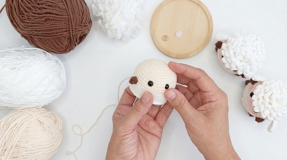 Crochet Sheep Pattern 3
