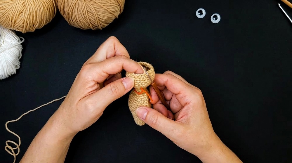 Crochet Sid Ice Age Pattern 3
