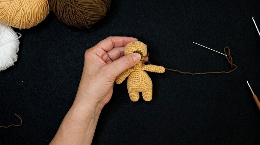 Crochet Sid Ice Age Pattern 4