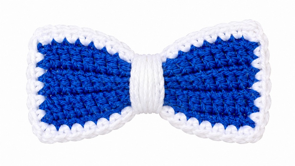 Crochet Simple Bow Pattern 5