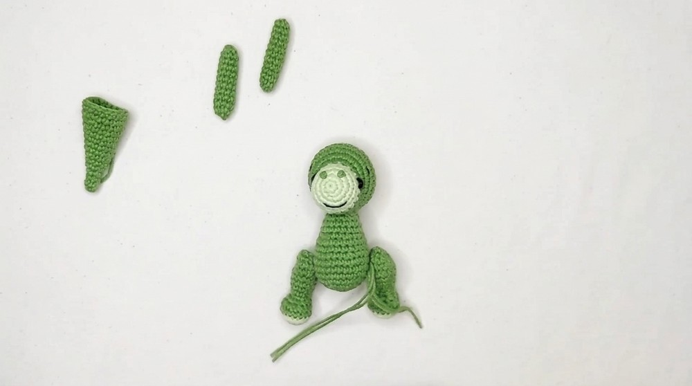 Crochet Small Dragon Pattern 4