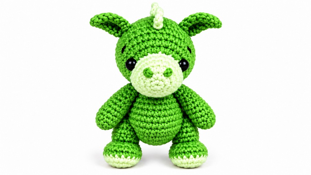 Crochet Small Dragon Pattern 5