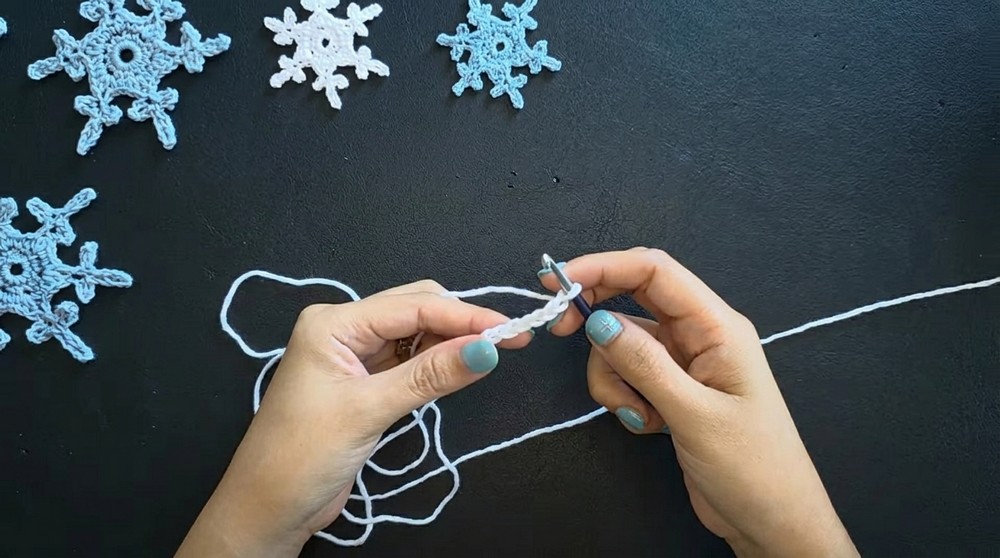 Crochet Snowflake Pattern 1