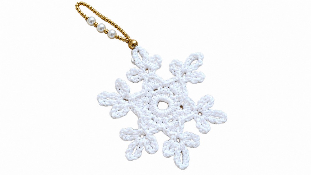 Crochet Snowflake Pattern 5