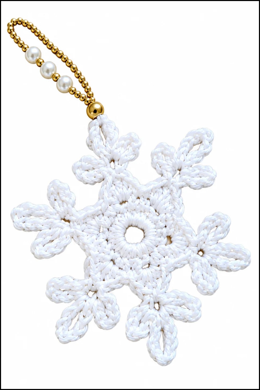Crochet Snowflake Pattern 6