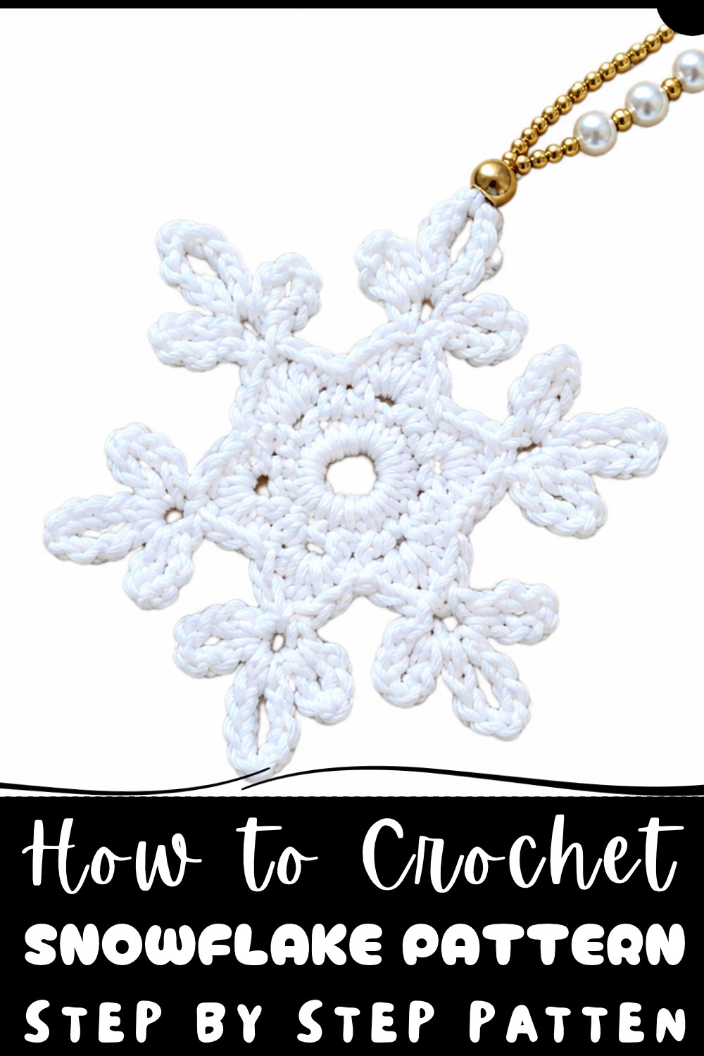 Crochet Snowflake Pattern