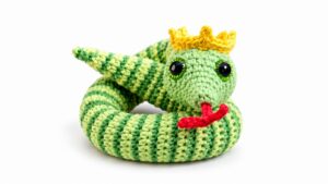Crochet Striped Snake Pattern 5