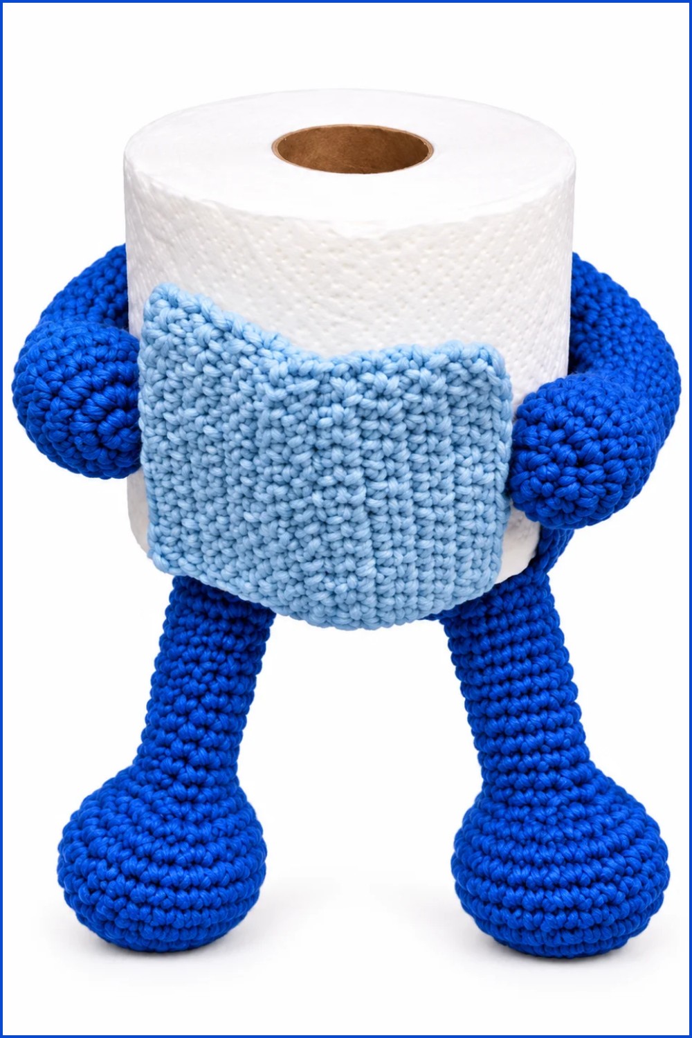 Crochet Toilet Paper Holder Pattern 6