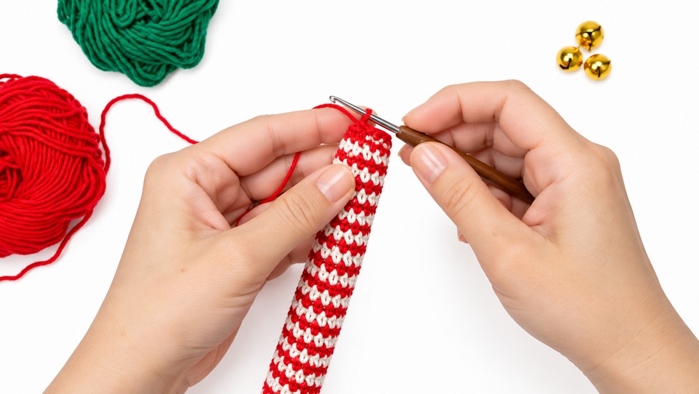 Crochet Сandy Canes Pattern 3