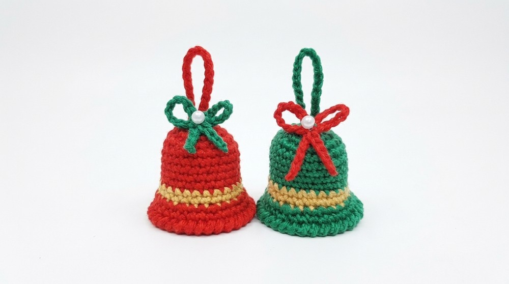 Crochet Christmas Bell Pattern 5