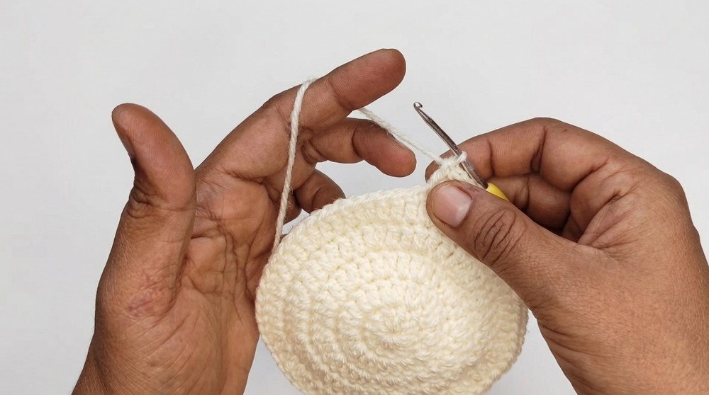 Crochet Heart Coaster Pattern 2