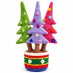 Crochet Christmas Trees Pattern 5