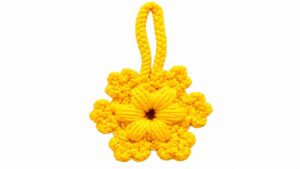 Crochet Christmas Snowflake Pattern 5