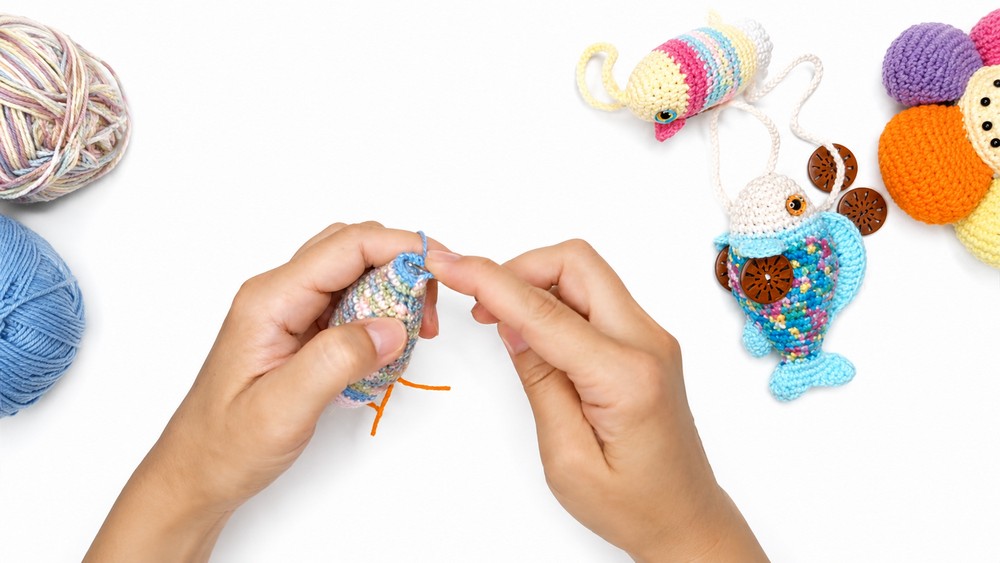 Crochet Beautiful Fish Pattern 3