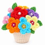 Crochet Bouquet Of Flowers Pattern 5