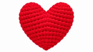 Crochet Amigurumi Heart Pattern 5