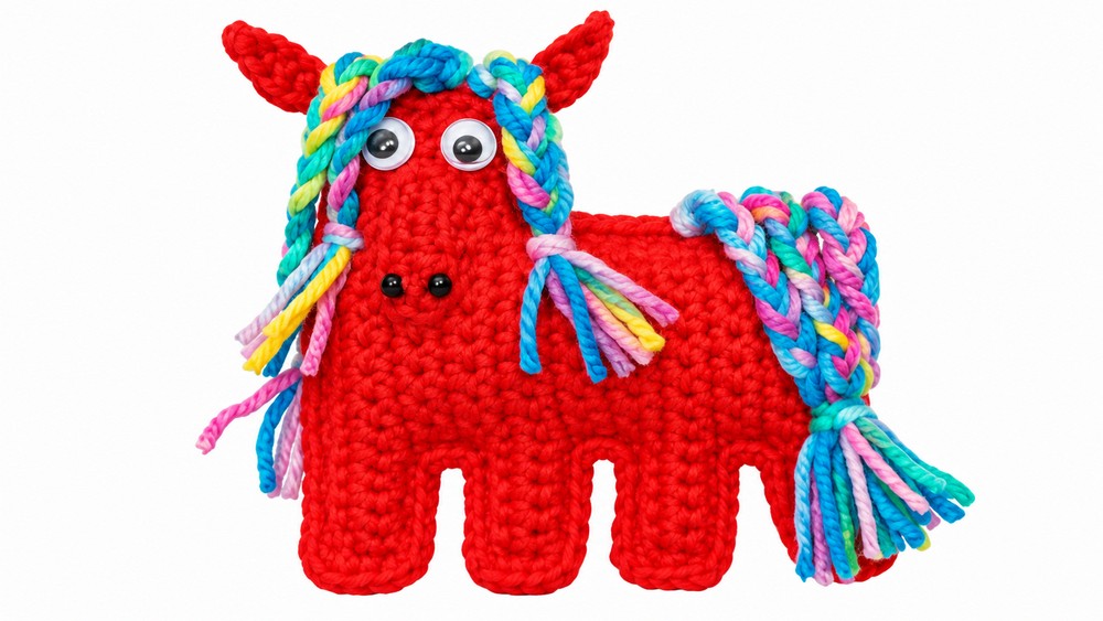 Crochet Horse Toy Pattern 5