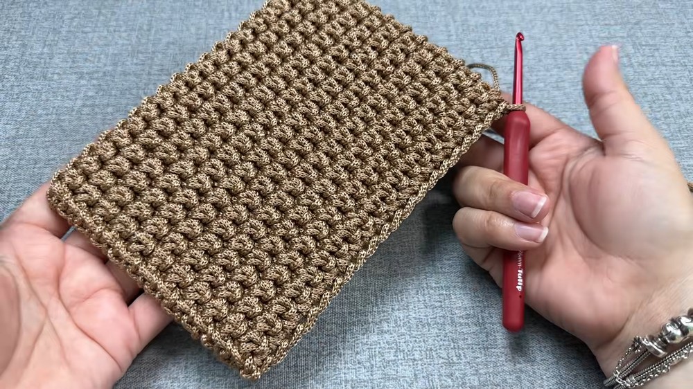 Crochet Boho Bucket Bag Pattern 2